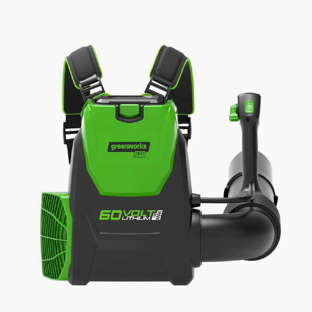 Ранцевая аккумуляторная воздуходувка Greenworks GD60BPB