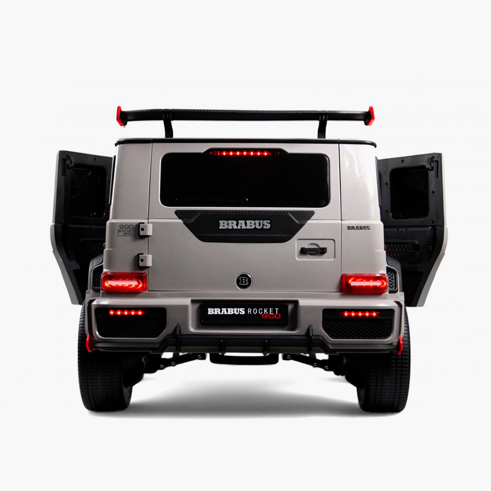 Двухместный детский электромобиль RiverToys Z888ZZ в дизайне Brabus с дистанционной системой управления и медиапанелью