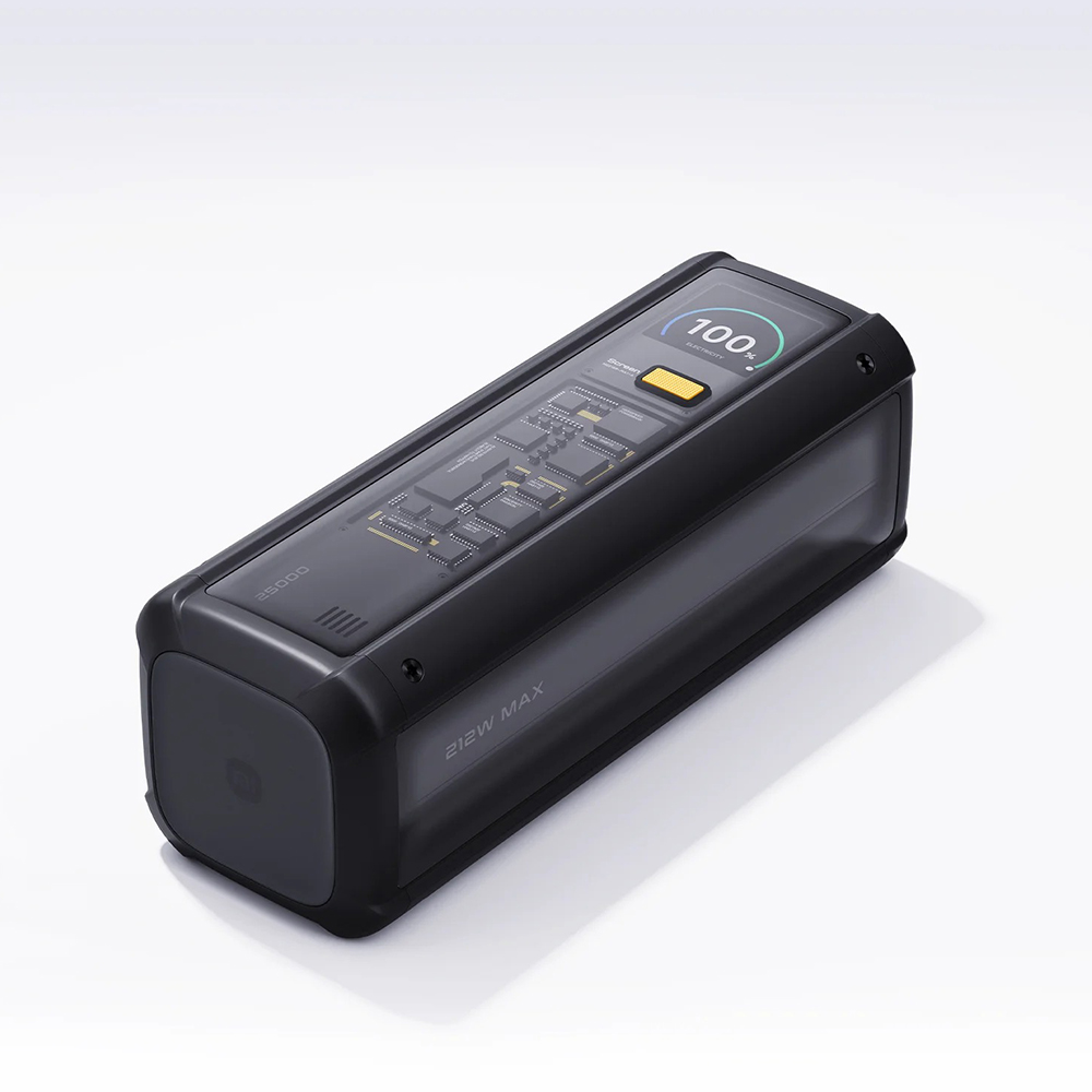 Сверхмощный пауэрбанк Xiaomi 212W HyperCharge для смартфонов и ноутбуков с 3 выходами USB и быстрой зарядкой 120 Вт