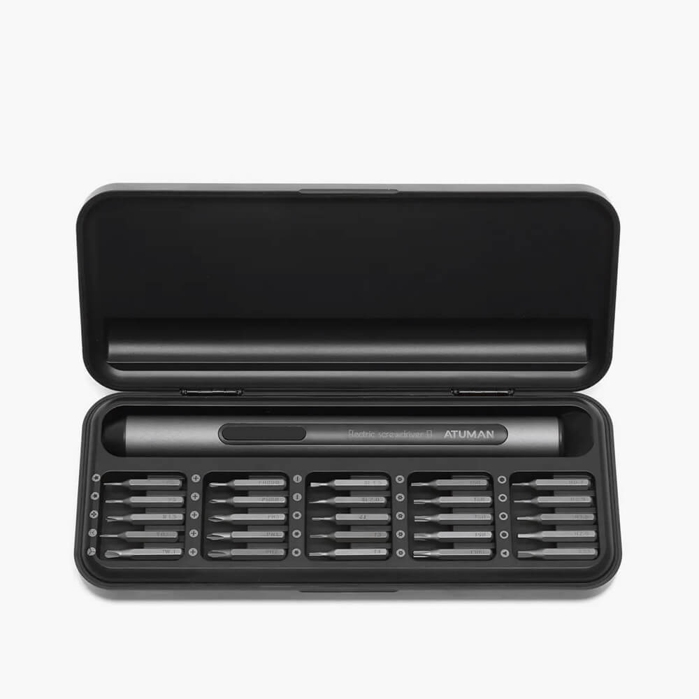Электроотвертка DUKA ATuMan E1 с магнитным держателем и набором из 25 ...